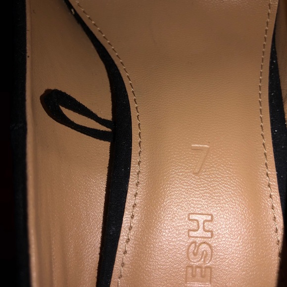 Black suede-like pumps.  Any 3 for $40!! - Picture 8 of 10